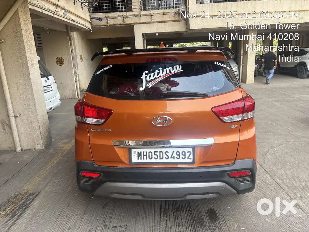 Hyundai Creta Sunroof 2018 Petrol Cng