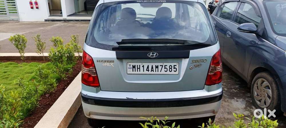 Cng Santro Xing , Ac , Power Window , Power Steering , New Two Tyres