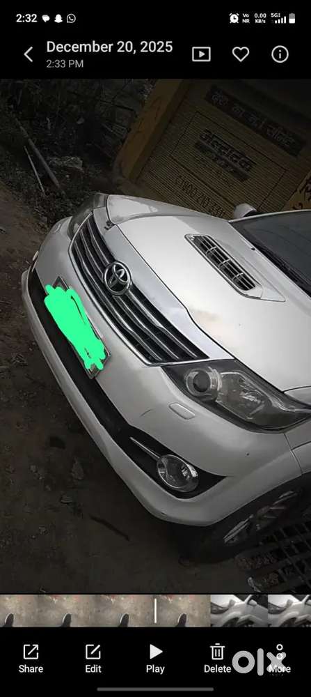 Toyota Fortuner Legender Diesel 2013