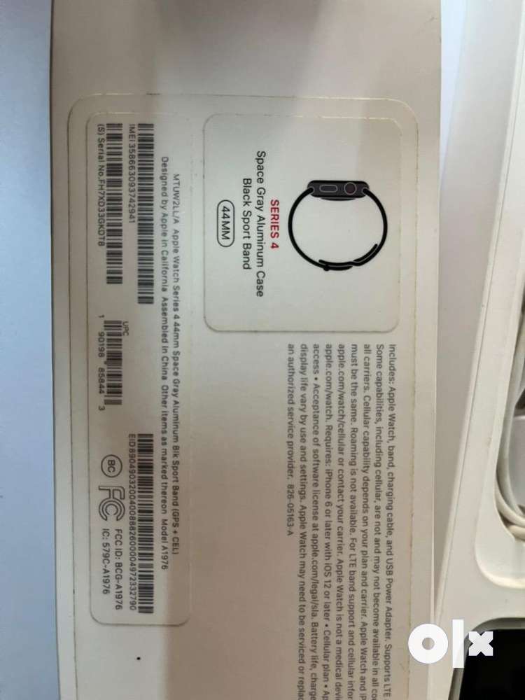 Apple watch series 4 44mm space hot sale gray aluminum