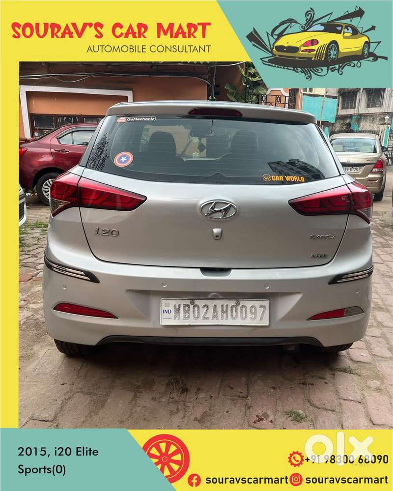 Hyundai I20 Sportz Option 1.2, 2015, Petrol