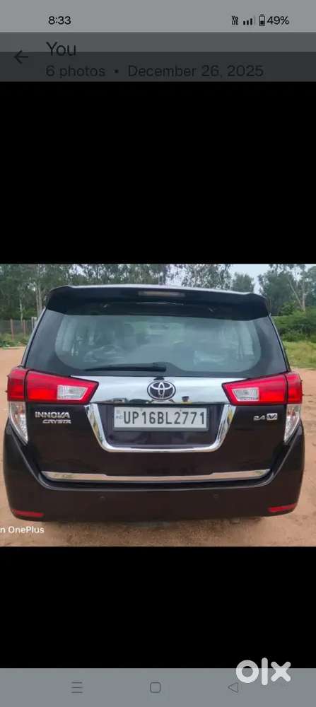 Toyota Innova Crysta 2017 Diesel Well Maintained