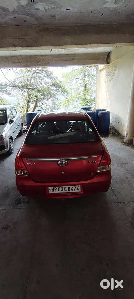 Toyota Etios (red) - Hp 03 Registered - Well Maintained Car For Sale