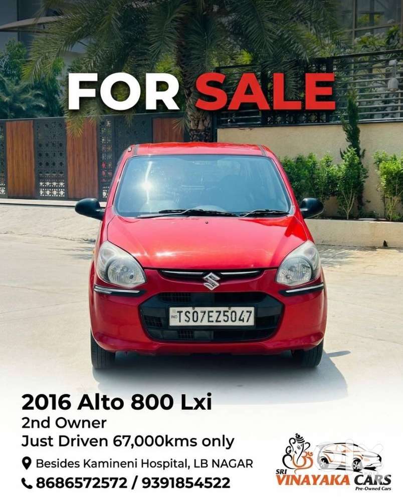 Maruti Suzuki Alto 800 Lxi, 2016, Petrol