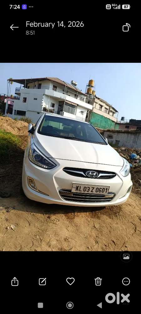 Hyundai Verna Sx 2015