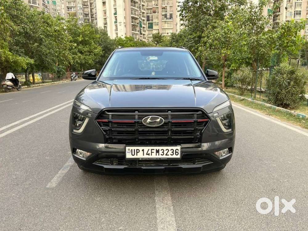 Hyundai Creta 1.5 S Plus Knight Petrol, 2023, Petrol
