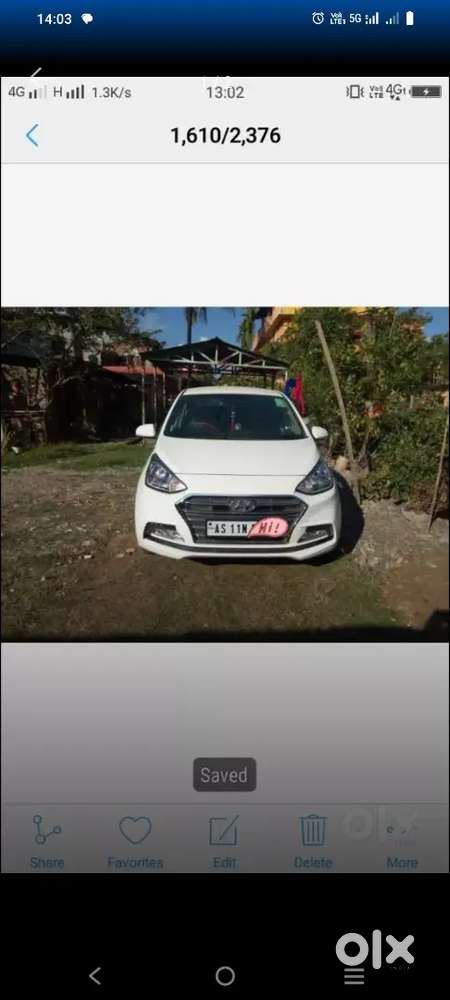 Hyundai Xcent 2018