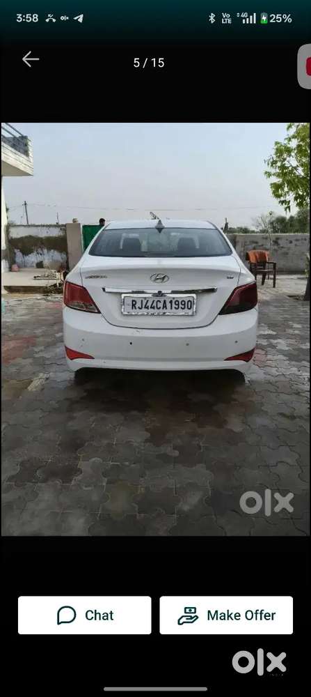 Hyundai Verna 2017 Diesel Good Condition