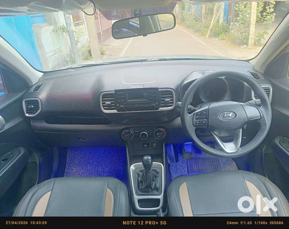 Hyundai Venue S 1.2 Petrol, 2019, Petrol