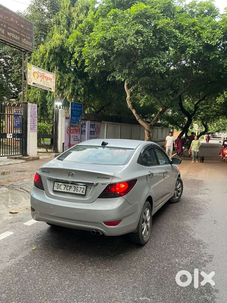 Hyundai Verna Petrol Manual 2012 Cng On Paper Best Condition