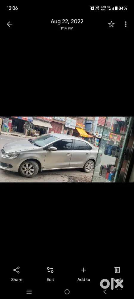 Volkswagen Vento Diesel 2012 Car