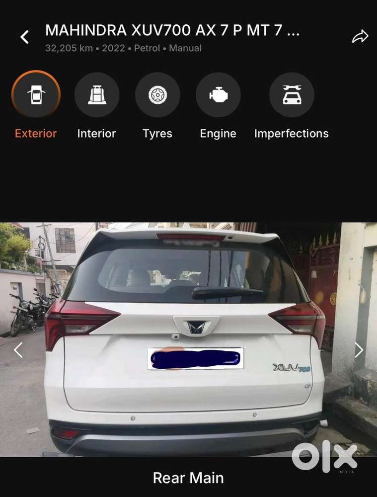 Mahindra Xuv 700 Mt Ax7 Petrol Like Brand New