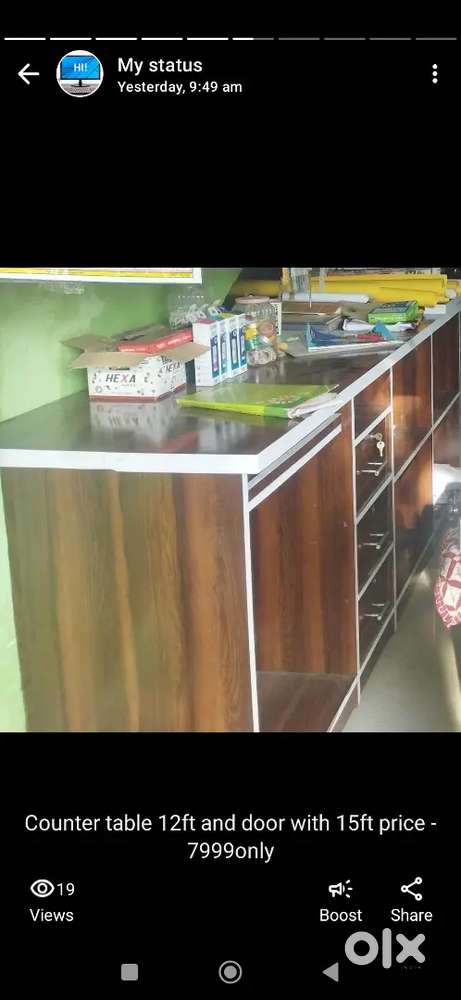 Counter table  for Shop