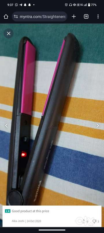 Hair shop straightener olx