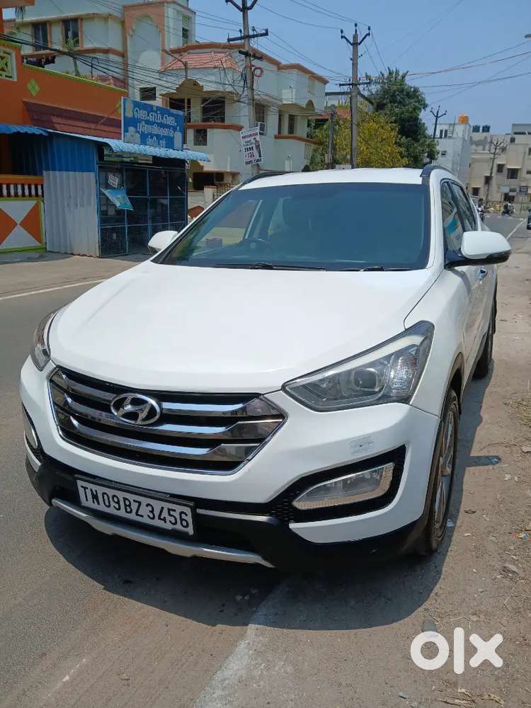 2014 Santafe Sx Automatic Diesel Ac Working Insurance Current 1st Owne