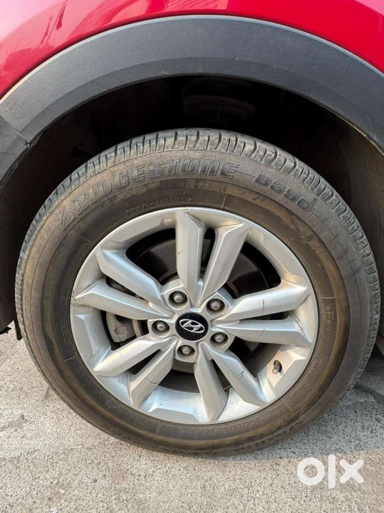 Hyundai Creta 2017 Petrol Well Maintained Red Passion Colour