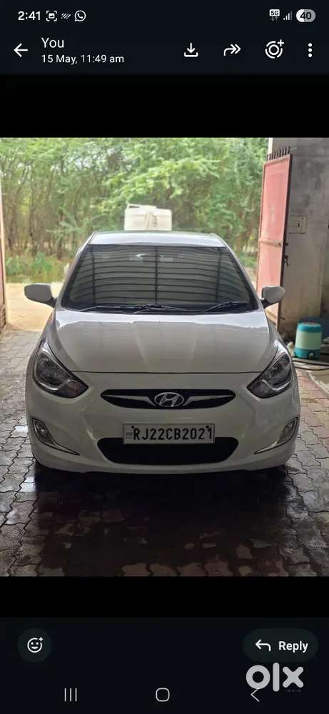 Hyundai Verna 2012 Diesel Well Maintained  Contact Number