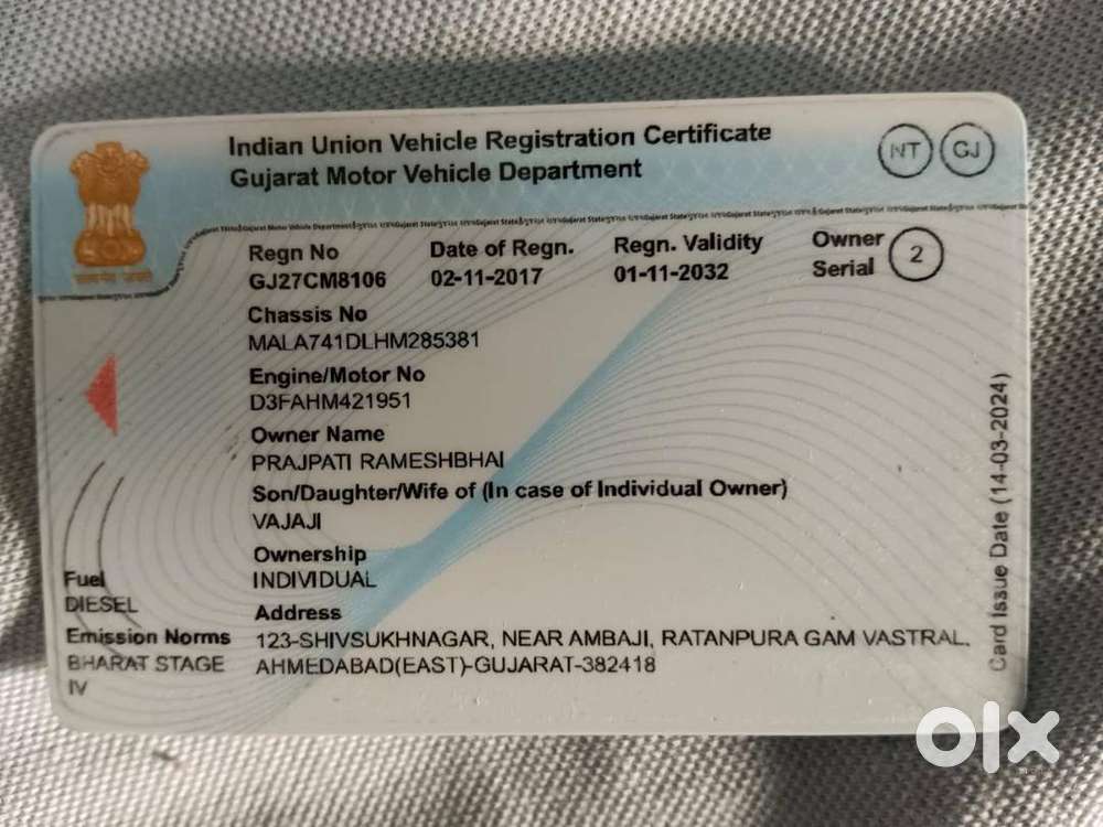 2017 Hyundai Xcent Prime Diesel