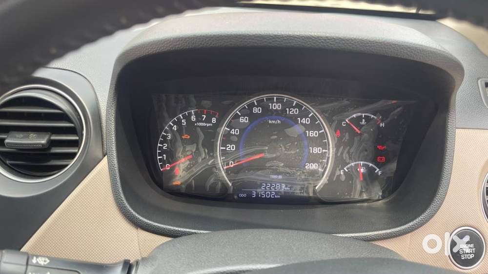 Grand I10 Asta 2018  Fiery Red  22,300 Km  Excellent Condition