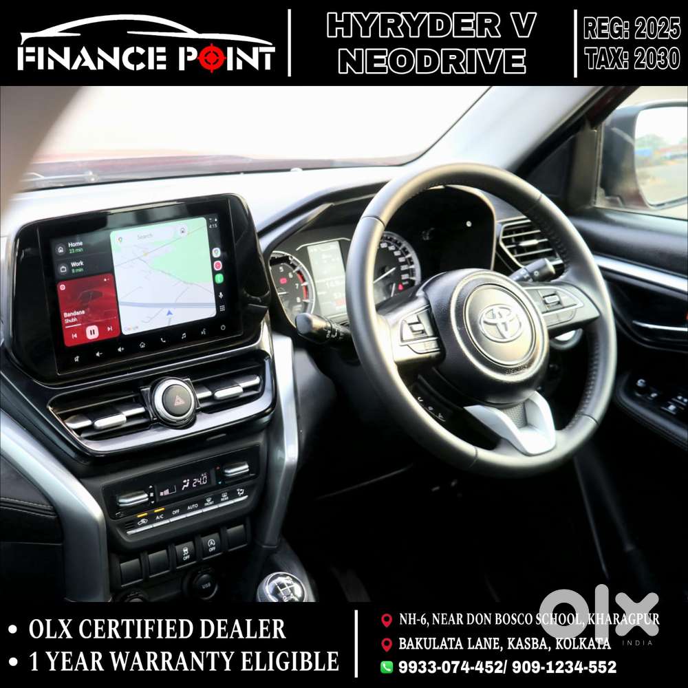 Toyota Urban Cruiser Hyryder 1.5 V Neo Drive, 2025, Petrol