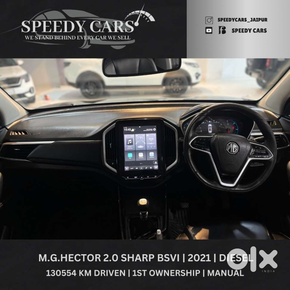 Mg Hector Plus 2.0 Sharp Diesel Turbo, 2021, Diesel