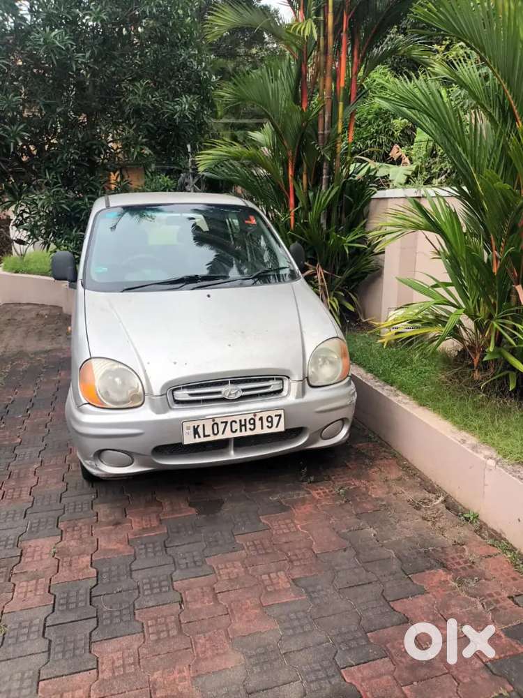 Santro Car Silver Color 2001 Model