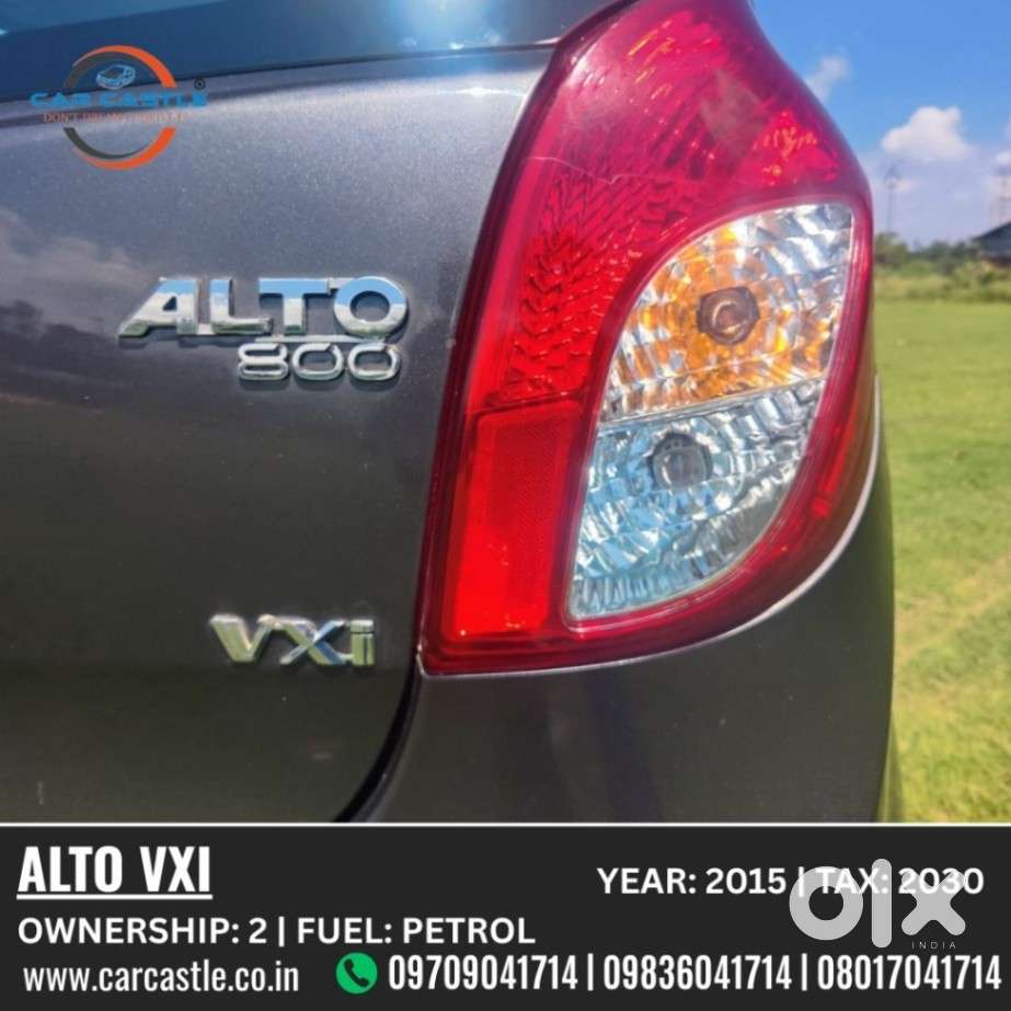Maruti Suzuki Alto 800 Vxi, 2015, Petrol