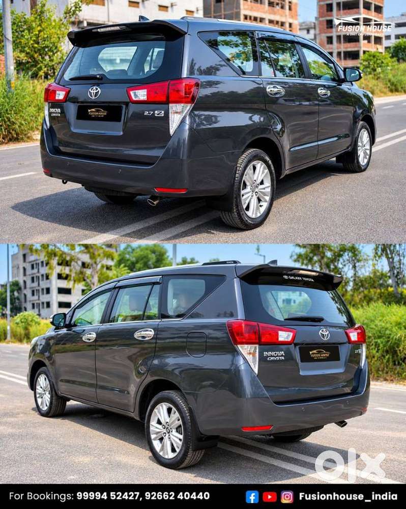 Toyota Innova Crysta 2.7 Zx At, 2016, Petrol