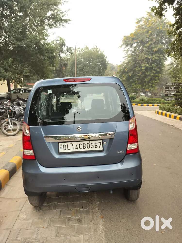 Very Good Condition Maruti Suzuki Wagon R Co. Green Cng Car For Sale