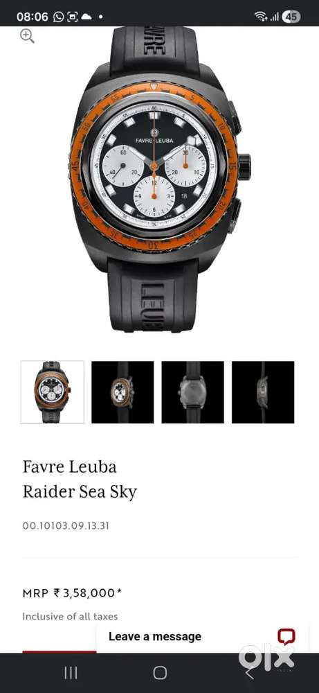 Favre leuba watch