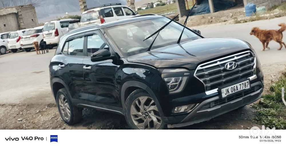 Hyundai Creta Sx 2020 Black Full Top Model With Panarimic Sunroof