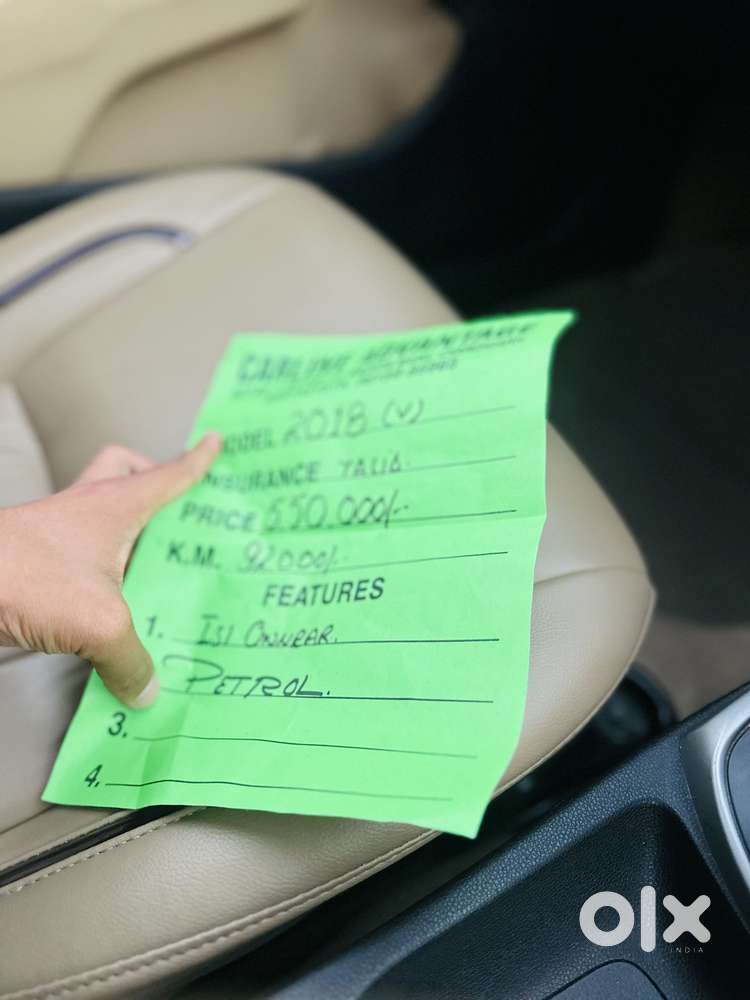 Honda City I-vtec Vx, 2018, Petrol
