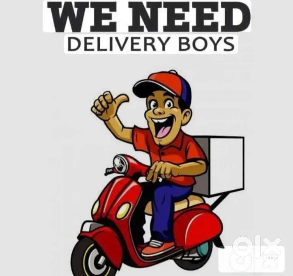 Flexible shift delivery boy job available