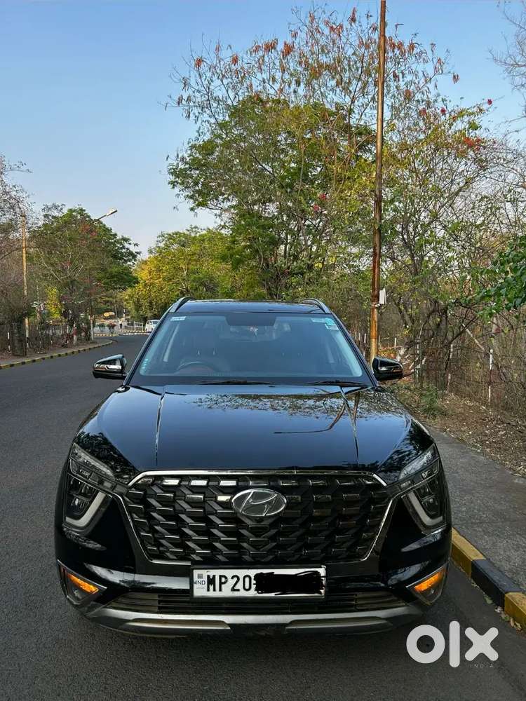 Hyundai Alcazar Platinum (o), 2023, Diesel-at, 7 Seater, Black