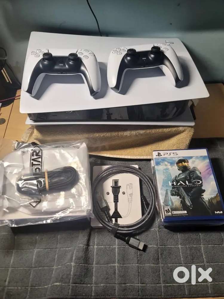 Sony PlayStation 5 Disc Edition CFI-1115A PS5 Console Bundle Games Con