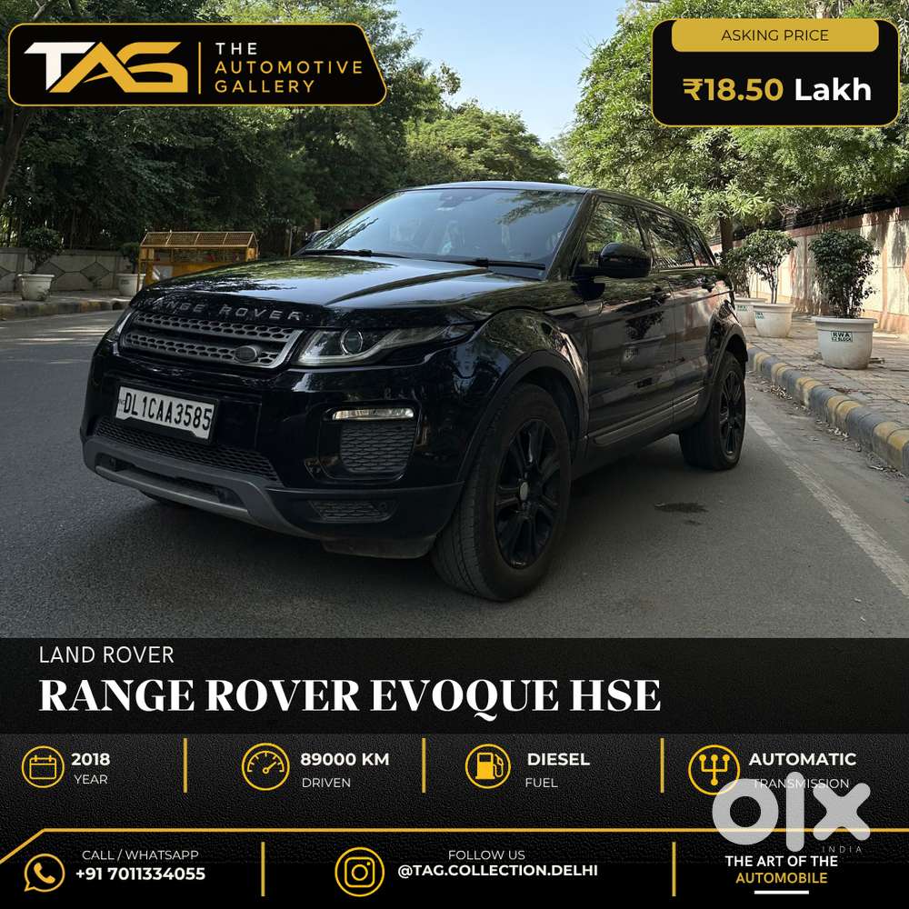 2018 Range Rover Evoque Hse &ndash; Diesel | 1st Owner
