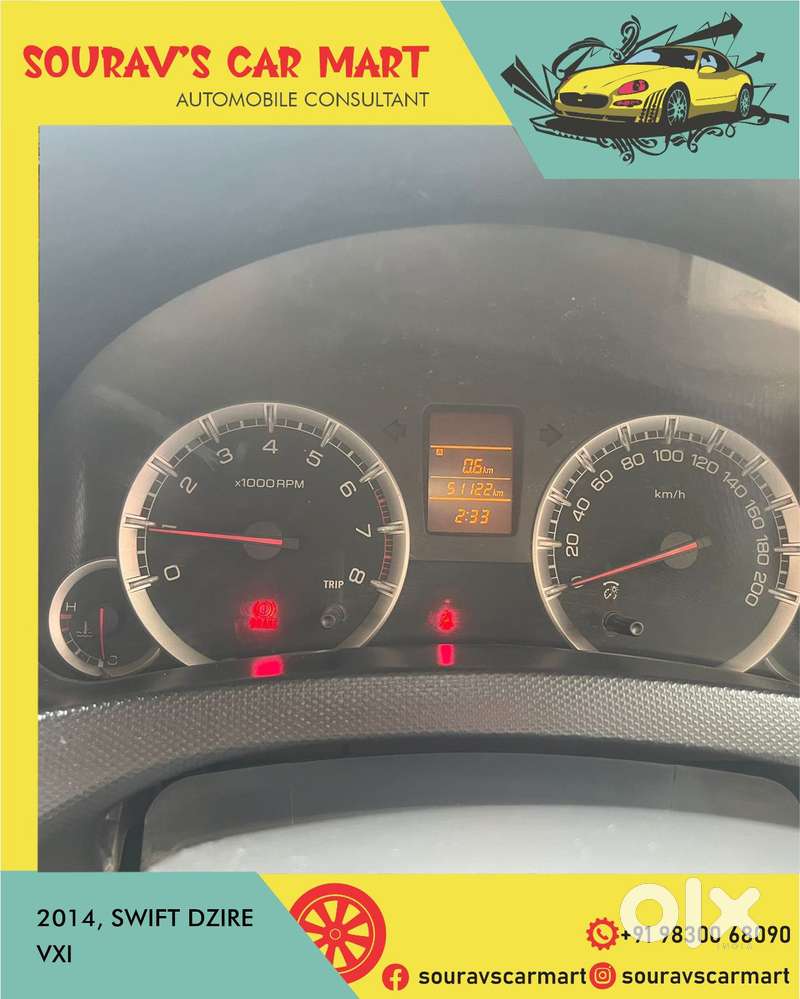 Maruti Suzuki Swift Dzire 1.2 Vxi Bsiv, 2014, Petrol
