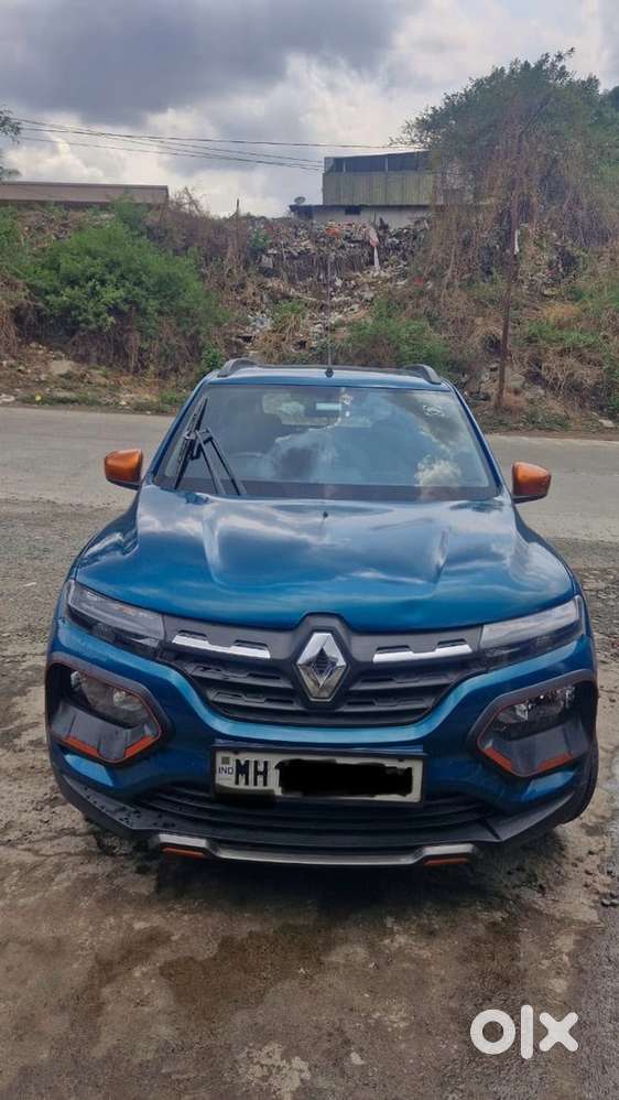 Renault Kwid Amt 2019  1st Owner  Under 10,000 Kms  Zanskar Blue