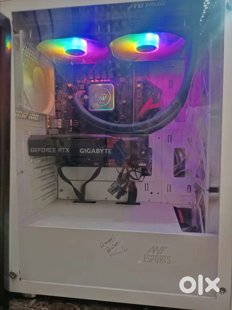 Custom i5 12400f RGB PC For Sale With Rtx 3060 12gb Oc