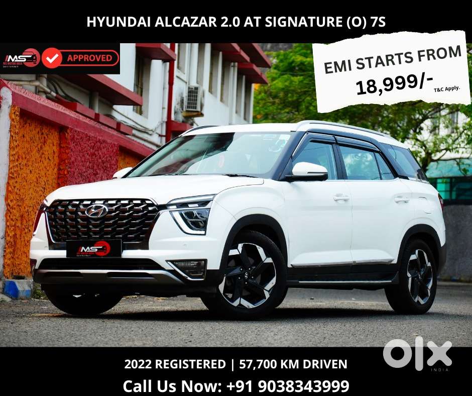 Hyundai Alcazar Signature (o) Adventure At 7 Str, 2022, Petrol