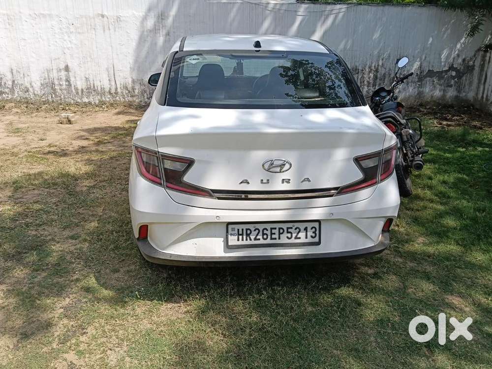 Well-maintained Hyundai Aura S (2020) - Petrol+cng  Excellent Mileage