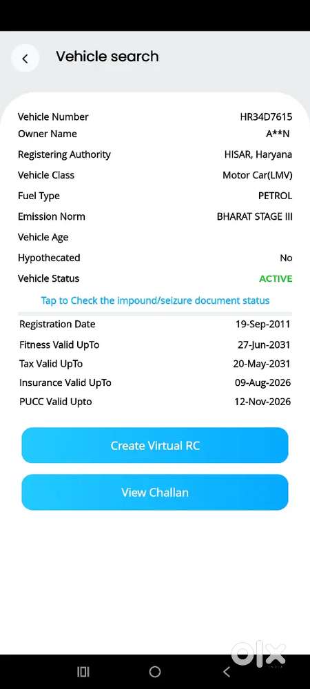 Bhut Kam Chali Huyi H 50000km 2031 Tk Fitness Valid H