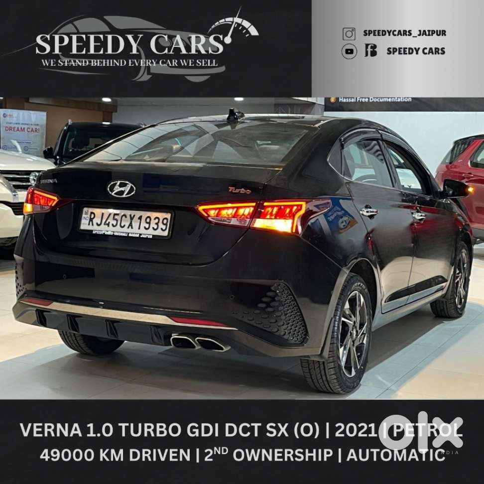 Hyundai Verna 1.0 Sx (o) Turbo Gdi Dct, 2021, Petrol