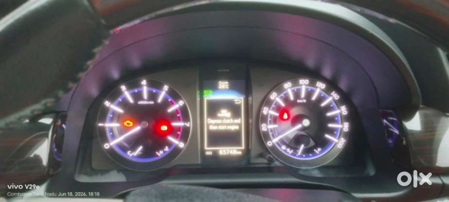 Toyota Innova Crysta 2.7 V, 2022, Petrol