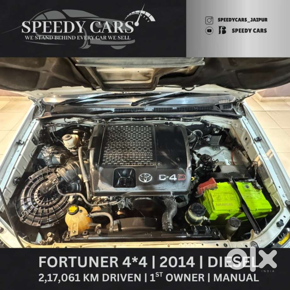 Toyota Fortuner 2.8 4wd Mt, 2014, Diesel