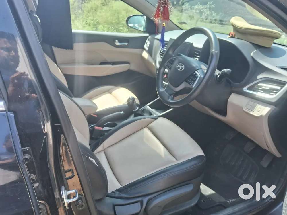 Sirf 10,00000 Mei Black Verna Sx Push Button Start And Sunroof Model