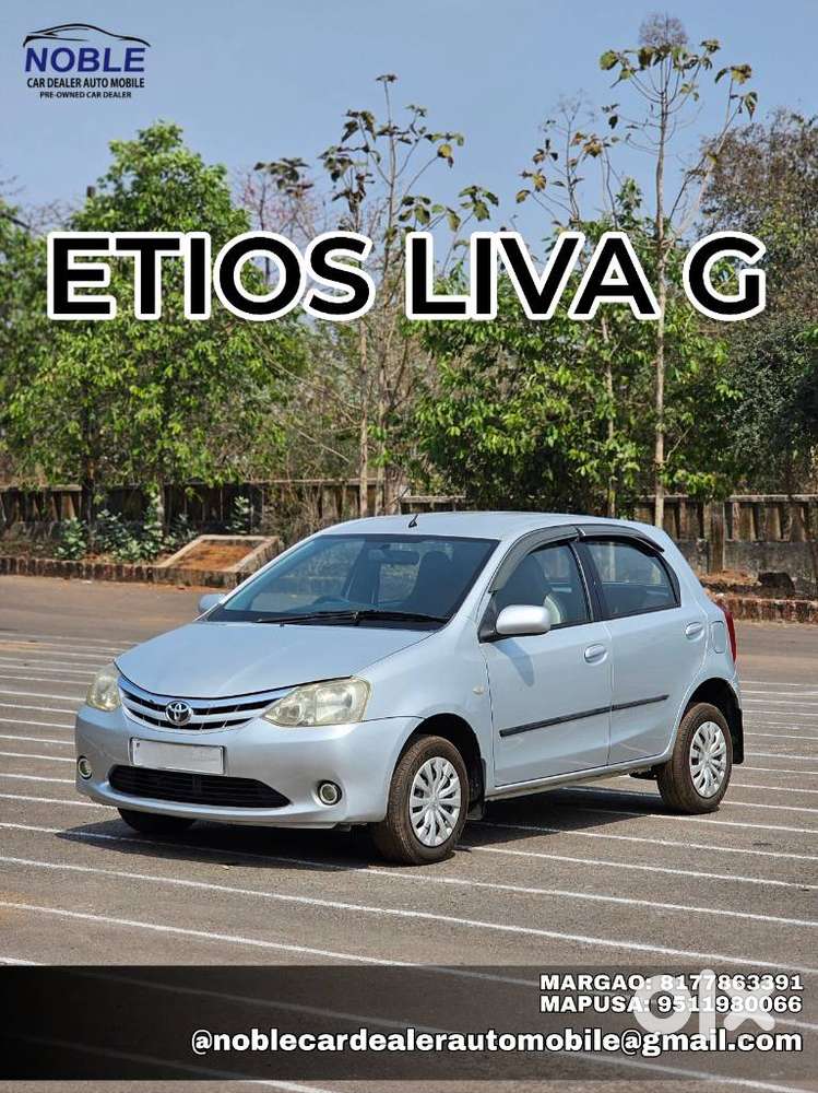 Toyota Etios Liva 2011-2012 G, 2012, Petrol