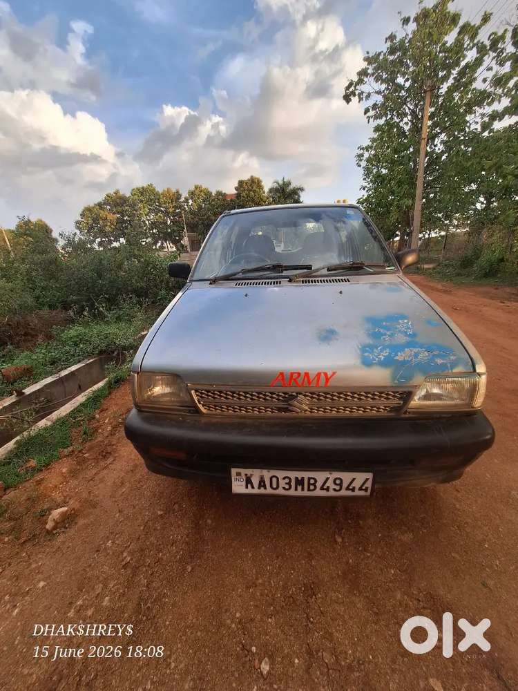 Maruti 800 – 2003 Model  3rd Owner  Good Condition