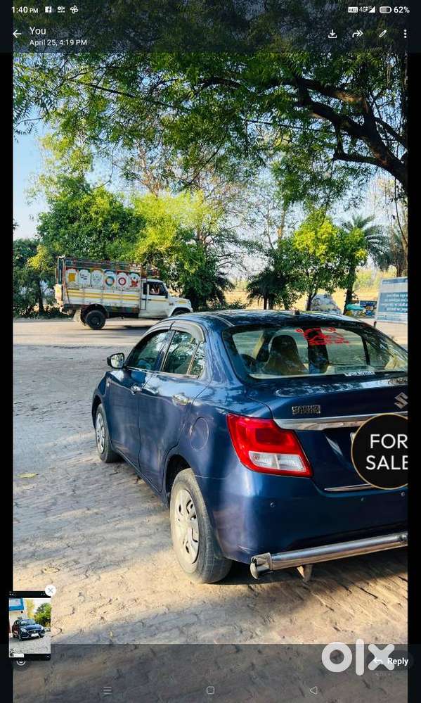 Maruti Suzuki Dzire 1.2 Vxi Cng, 2017, Diesel