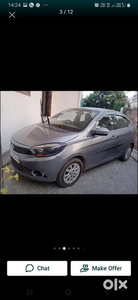 Tata Tigor Xz Diesel  Average  25 + Nice  Car New Tyre